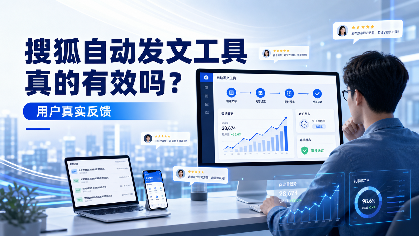 搜狐自动发文工具真的有效吗？肇庆用户的真实反馈